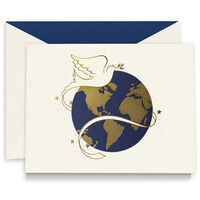 Dove and Globe Holiday Cards