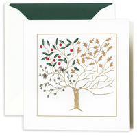 Four Seasons Shaker Tree of Life Holiday Cards