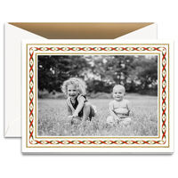 Woven Ribbons Photo Cards