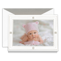 Winter Snowflakes Photo Cards