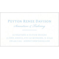 Davison Letterpress Business Cards