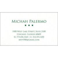 Petite Squares Letterpress Business Cards