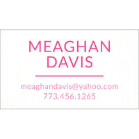 Davis Letterpress Contact Cards