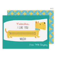 Like You This Much Valentine Exchange Cards