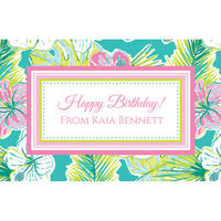 Bali Tropique Flat Gift Enclosures