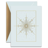 Snowflake Jewel Holiday Cards