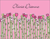 Petal Pushers Foldover Note Cards
