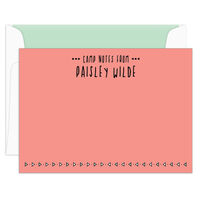 Wilderness Teepee Camp Flat Note Cards