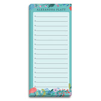 Bright Blooms List Notepads