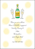 Toast of Champagne Invitations