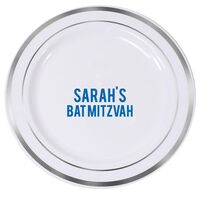 Your Event Premium Banded Plastic Plates