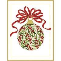 Berry Decorated Ornament Holiday Cards