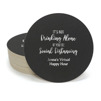 Social Distancing Round Coasters