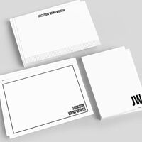 Grid Flat Note Card Collection