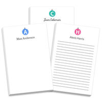 Watercolor Ornament Notepads