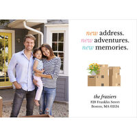 New Memories Photo Moving Announcements