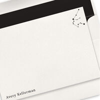 Pick Your Zodiac Stars Flat Note Cards - Letterpress